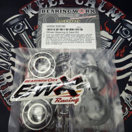 Подшипники переднего колеса BWX WBK30036 Honda CRF 1000 16-17, CB 600F 98-01, CBR 600F 95-98, CBR 1000F 90-96, CBR 900RR 95-97, VTR 1000F 97-05, TRX 250/350 аналог AllBalls 25-1510