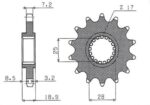 Звезда JT JTF704.17RB с демпфером аналог Sunstar 422.17