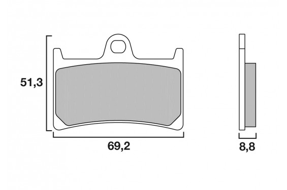 0665201875112c54f90ec5db276f144d.jpg Тормозные колодки CLbrakes 2361S4 FA252/FA380