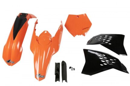 UFO Комплект пластика с защитой вилки KTM SX/SXF '07-'10