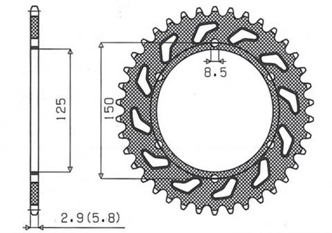 0a8e65bcae02ff77a647cb7829126d04.jpeg Звезда Sunstar 3547-40 JTR897.40