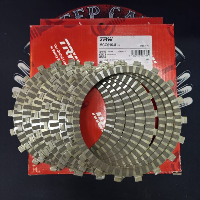 Диски сцепления TRW MCC616-8 BMW R 1200GS 16-18, R 1200GS Adventure 16-18, R 1250GS 19-21, R 1250GS Adventure , R 1200R/RS/RT 14-18, R 1250R/RS/RT/RT Sport 19-21