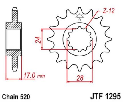 Звезда JT JTF1295.15