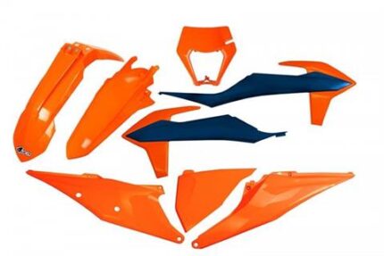 UFO Комплект пластика KTM EXC 125 20-21, EXC 250/300 20-23, EXC-F 250/350/450/500 20-23 цвет OEM 22