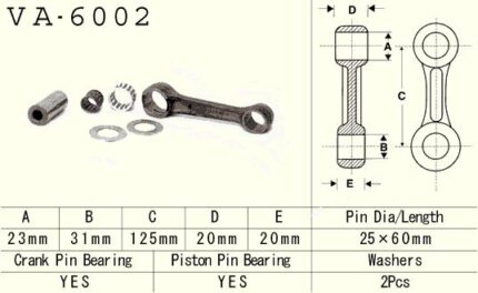 Vesrah Шатун Yamaha YZ 250 90-98