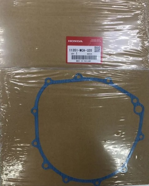 15569a5885695df8a238c2cfaad15bb9.jpg Прокладка крышки сцепления Honda OEM 11351-MCA-020 GL 1800 Gold Wing, аналог 11351-MCA-000, 11351-MCA-010