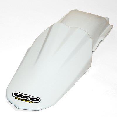 UFO Заднее крыло Husqvarna 2T 05-08, 4T 05-07 цвет белый