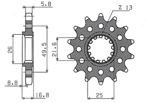 23437989892e061fc644c28e9c8d92c2.jpg Звезда Sunstar 397.15 аналог JTF1307.15