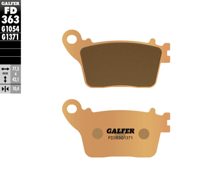 Тормозные колодки Galfer FD363G1371 FA436