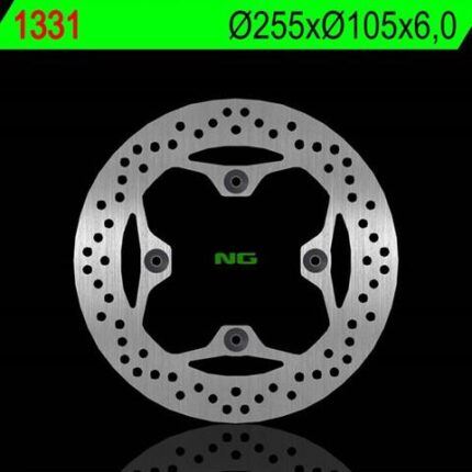 Тормозной диск задний NG1331 Triuph Tiger 800/1050 13-17 Speed Triple 14-17 255*105.6*6mm 4*10.5