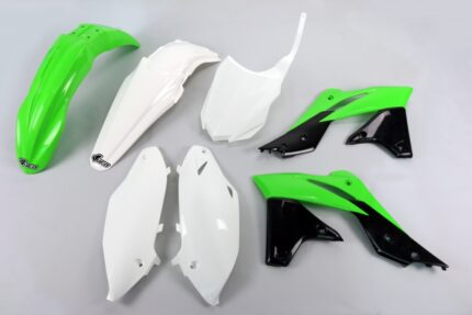Комплект пластика UFO KAKIT221999 Kawasaki KXF 250 13-16 OEM 14-15