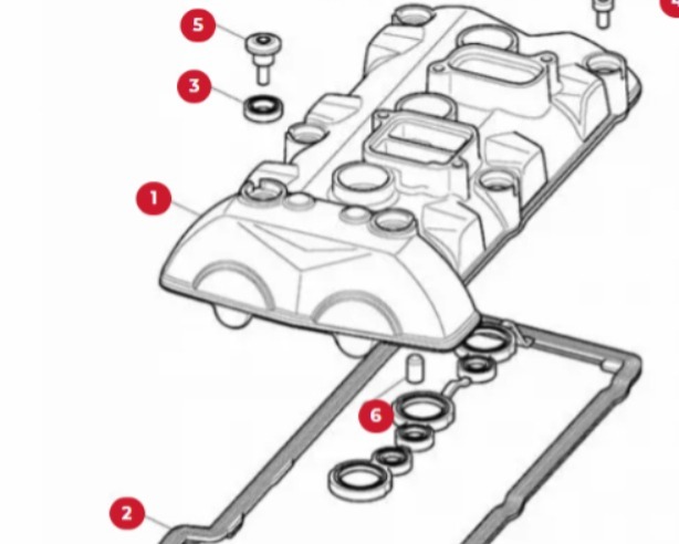 30b39829feec38a87af59d8cea61f05c.jpg Прокладка болта клапанной крышки Triumph T1260309