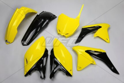 Комплект пластика UFO SUKIT416999 Suzuki RMZ 250 10-18 цвет OEM 14-16