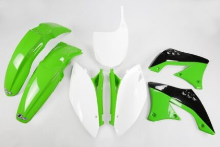 UFO комплект пластика Kawasaki KXF 450 09-11 ЦВЕТ OEM '10-'11