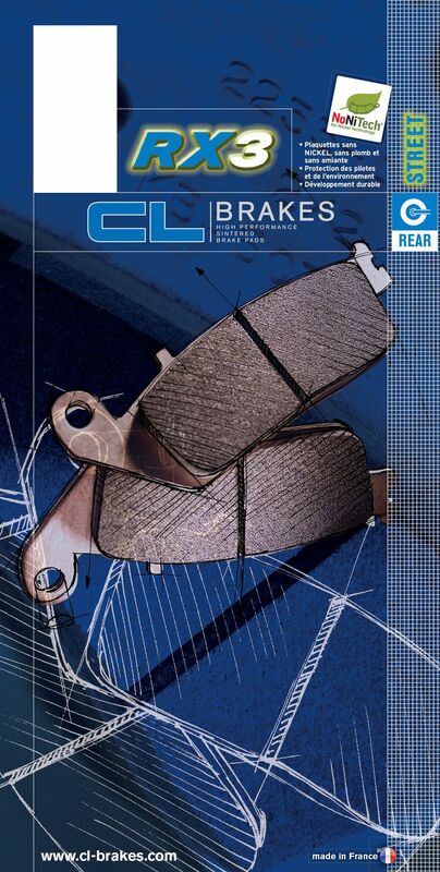 Тормозные колодки CLbrakes 2396RX FA209