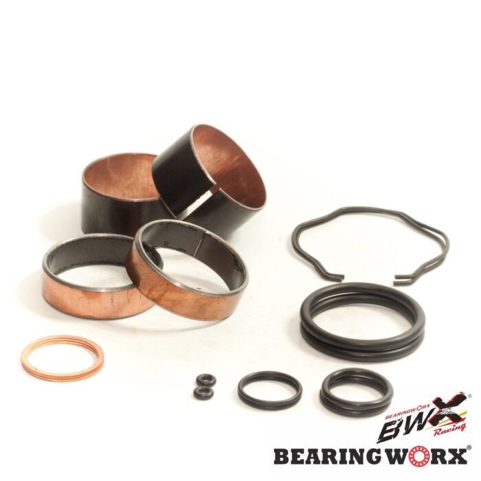 Комплект направляющих вилки BWX FBK50008 Kawasaki KX 80/85 '98-'18, KX 100 '95-'18 аналог AllBalls 38-6058
