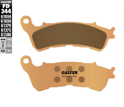 Тормозные колодки Galfer FD344G1370 FA388