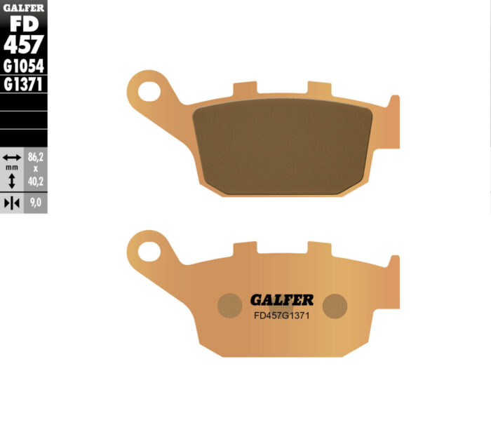 Тормозные колодки Galfer FD457G1371 FA496