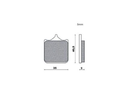 Brenta Тормозные колодки BR4122 KH604/4
