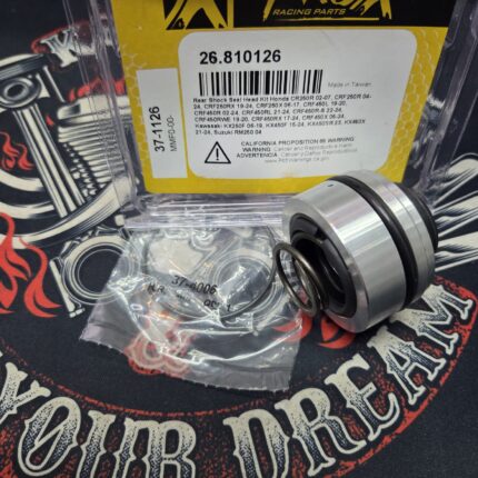 Сальник амортизатора ProX 26.810126 16*50 Honda CR 250R 02-07, CRF 250R 04-24, CRF 250RX 19-24, CRF 250X 06-17, CRF 450L 19-20, CRF 450R 02-24, CRF 450RL 21-24, CRF 450R-S 22-24, CRF 450RWE 19-20, CRF 450RX 17-24, CRF 450X 05-24, All Balls 37-1126