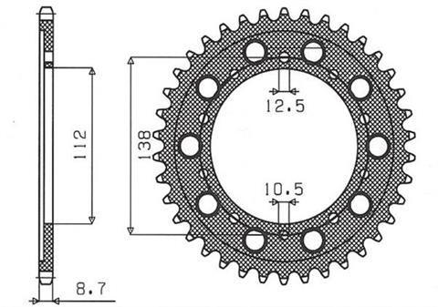 8881fa4da38dd08ac9a610767c5787da.jpg Звезда Sunstar 5485-41 аналог JTR1871.41 (JTR302.41)