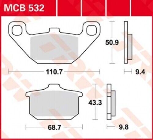 928ecfea40b45630cc96dc9df4dcf046.jpg Тормозные колодки TRW MCB532 FA085