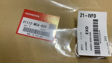 OEM Прокладка задней крышки двигателя Honda GL 1800A Gold Wing 21112-MCA-020, аналог 21112-MCA-010