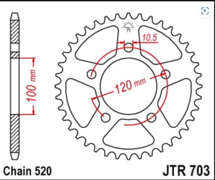 Звезда Esjot 50-32125-47 JTR703-47