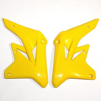 UFO Защита радиатора Suzuki RMZ 250 07-09 цвет желтый