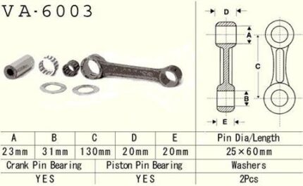 Vesrah Шатун Yamaha YZ 250 83-89