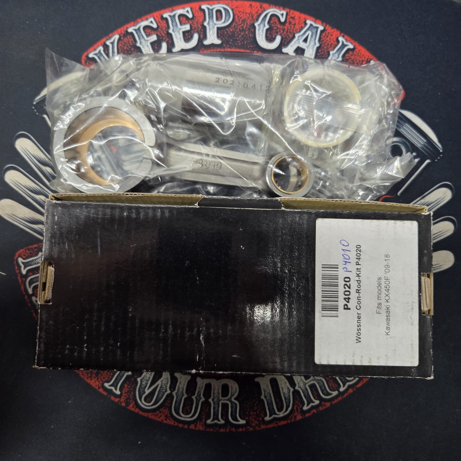 a3150f19af1a06a39b81dd212692eb38.jpg Шатунная сборка Wossner P4010 KXF 450 06-08, KLX 450R 08-13 (KXF 450 09-18) аналог P4020
