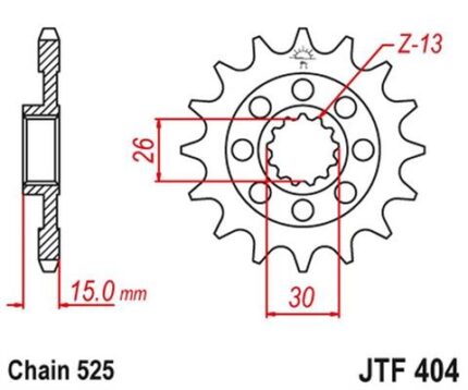 Звезда JT JTF404.17RB аналог Sunstar 432.17