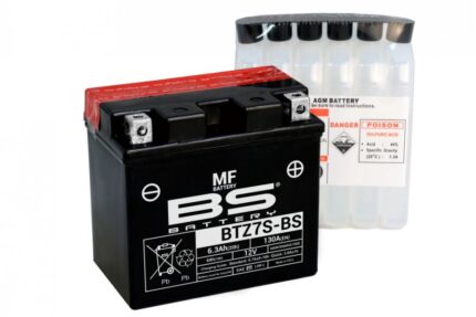 BS Battery Аккумулятор BTZ7S-BS (-/+) 113*70*105 YTZ7S