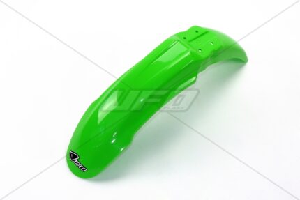 UFO Крыло переднее Kawasaki KX 125/250 03-08, KXF 250 04-08, KXF 450 06-08, KLX 450R 07-23 цвет зеленый-заменяет KA03753026