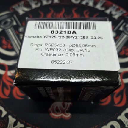 Поршень Wossner 8321DA Yamaha YZ 125 '22-25, YZ 125X '23-25, FANTIC XE 125/XX 125 '23-25 53.95mm