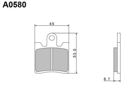 Brenta Тормозные колодки BR4018 KH283 KH423