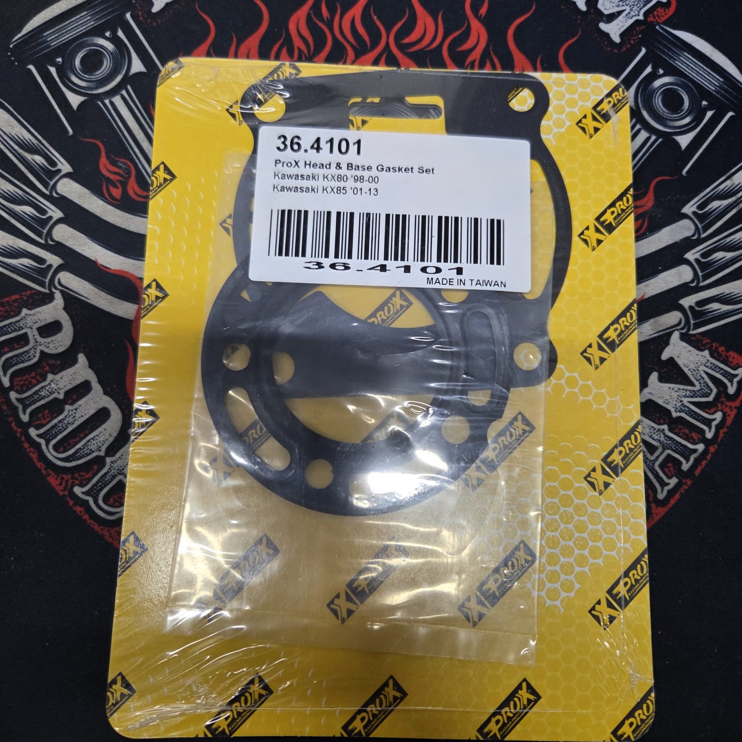 e9f6d2de5c10d9225a6bd8b4faa434fc.jpg Прокладки ЦПГ ProX 36.4101 Kawasaki KX 80/85 98-13 (головка + цилиндр)