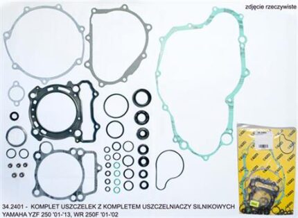 Prox Комплект прокладок + сальники Yamaha YZF 250 01-13, WRF 250 01-02