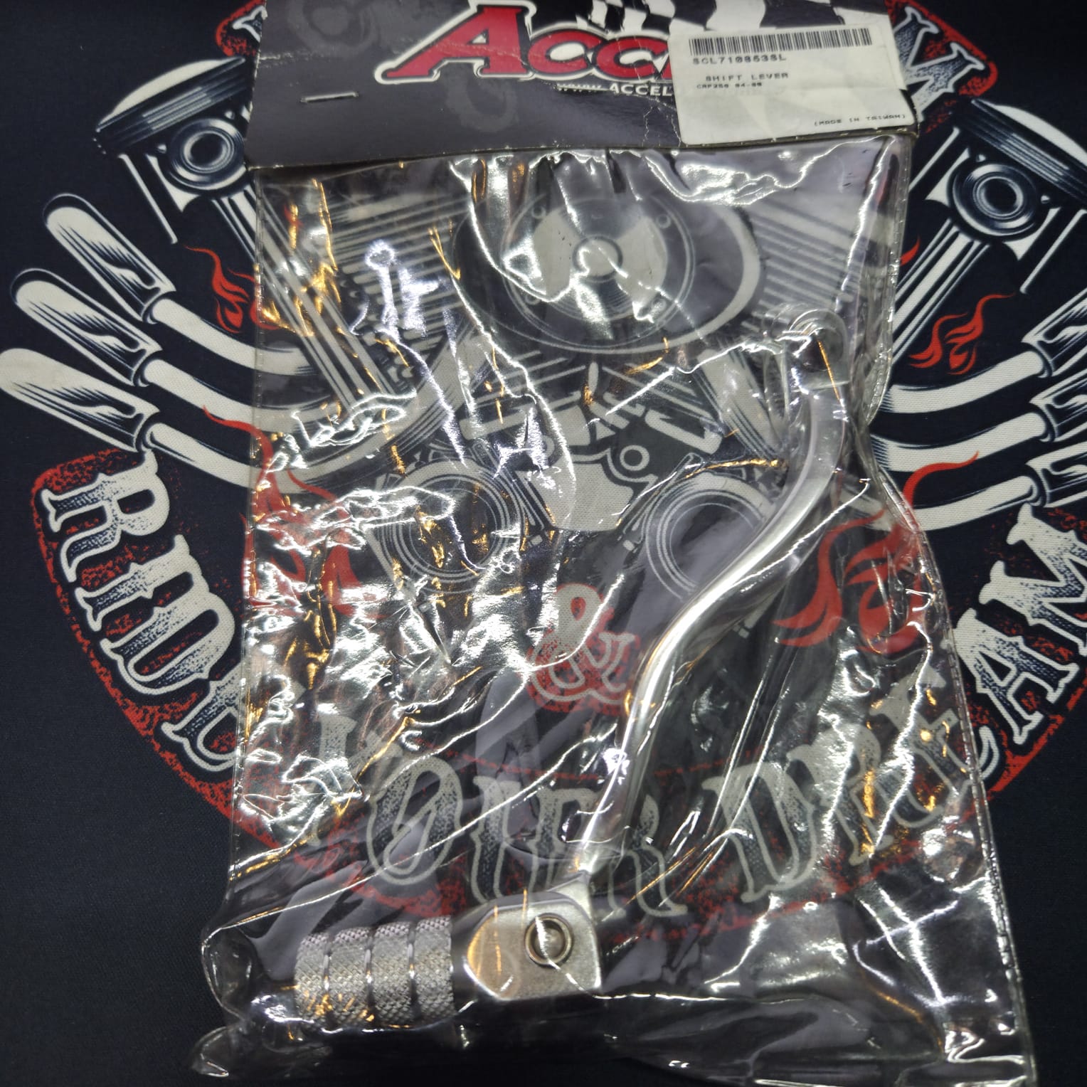 eb56ed5b0bd02038733d6153d61dc1e9.jpg Лапка КПП Accel SCL710853SL Honda CRF 250R '04-'09, CRF 250X '04-'17