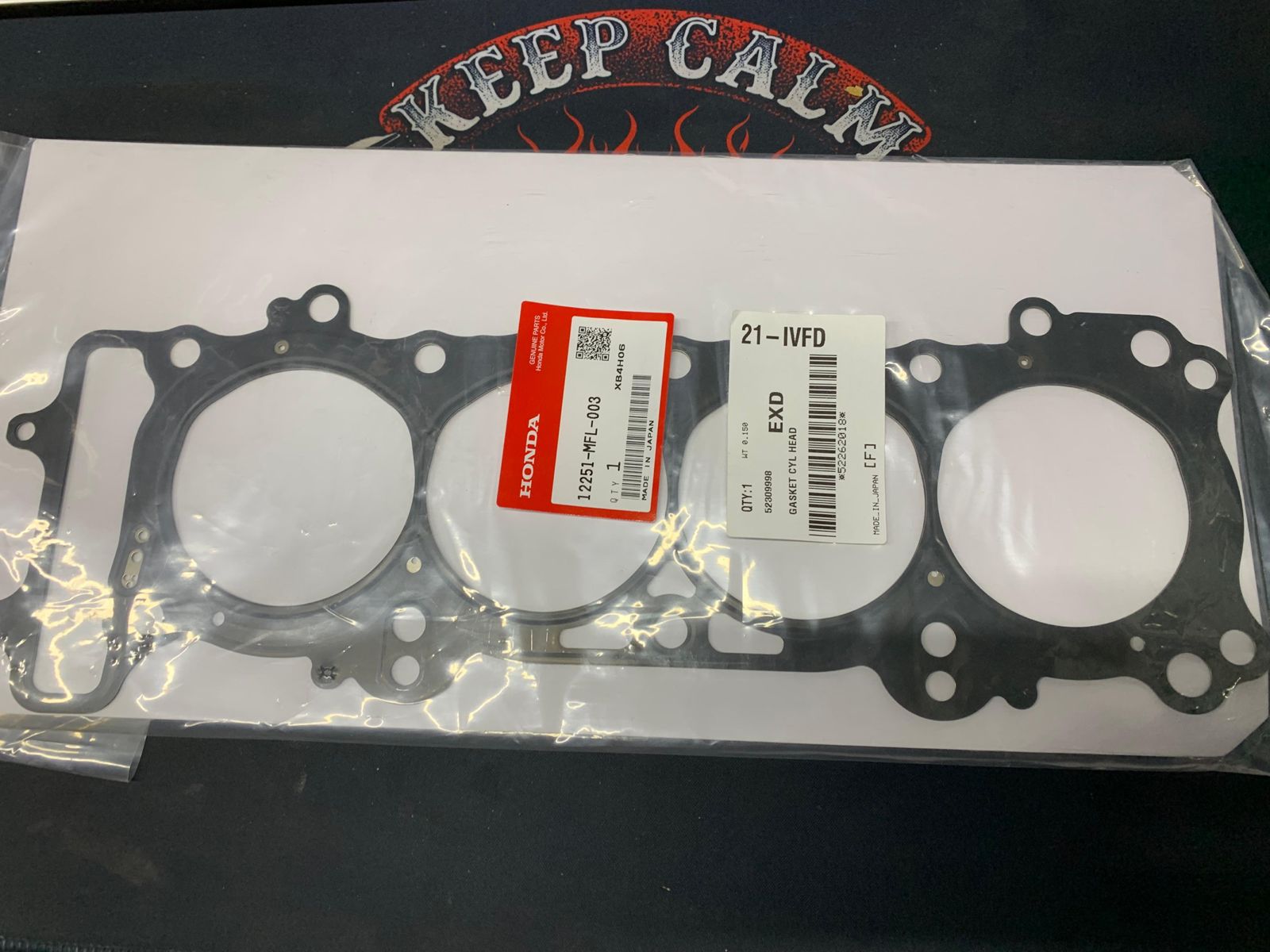 f66e6cfbf4ecb33cb025013197d77be6.jpg Прокладка ГБЦ Honda CBR1000RR 08-14 OEM 12251-MFL-003