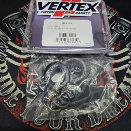 Комплект сальников ДВС Vertex 822135 Kawasaki KX 65 '00-'24 Suzuki RM 03-05 Аналог BWX OSK50135