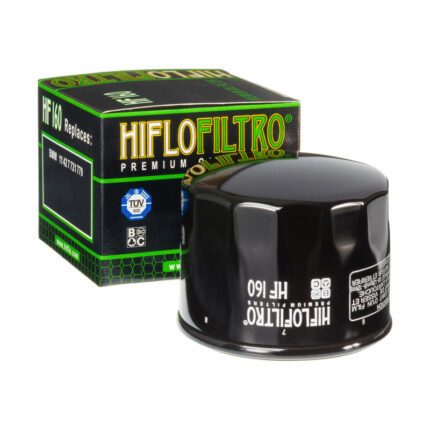 Hiflo Фильтр масляный HF160 BMW K 1200/1300, S 1000RR, F 650/700/800 GS 07-16
